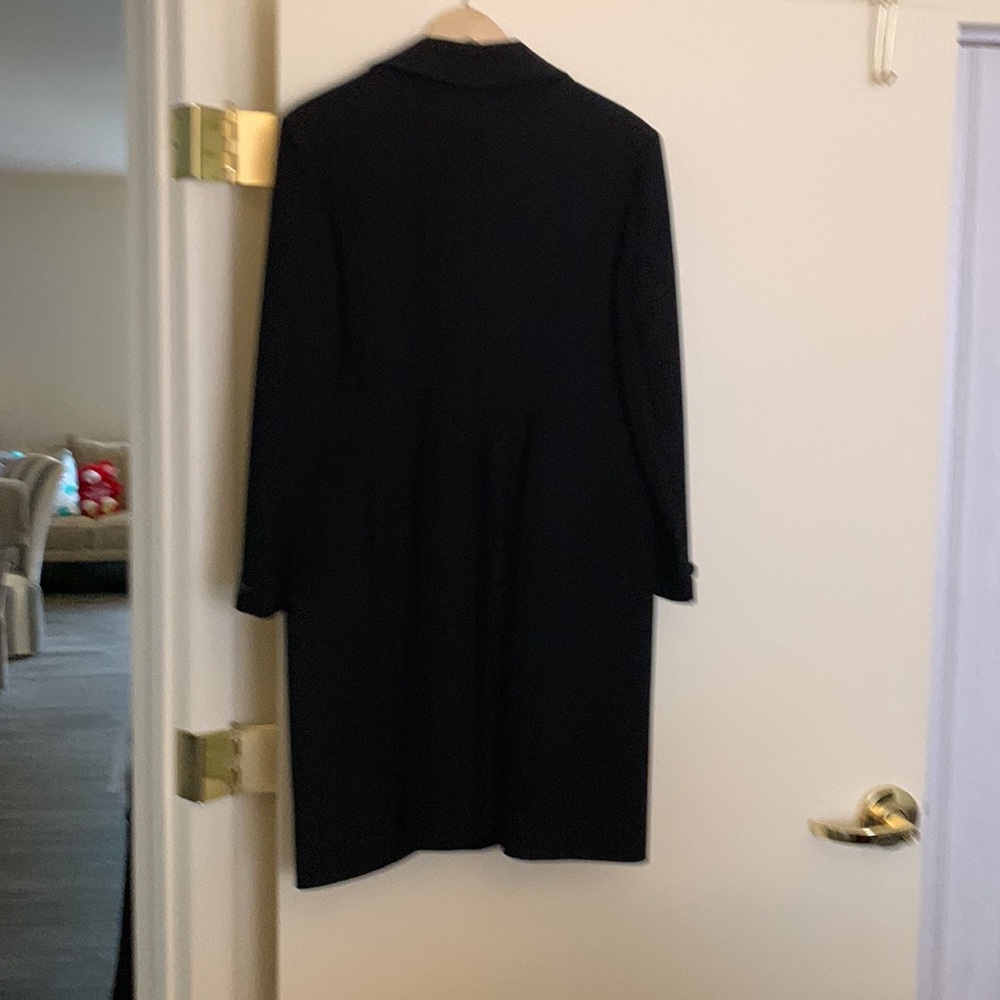 Ralph Lauren double breasted coat with little fair at bottom. - Picture 3 of 3